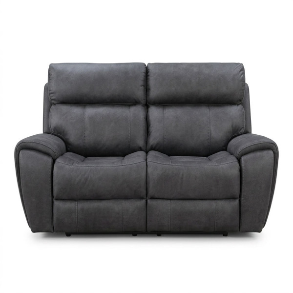Otto 2 Seater Electric Recliner Grey